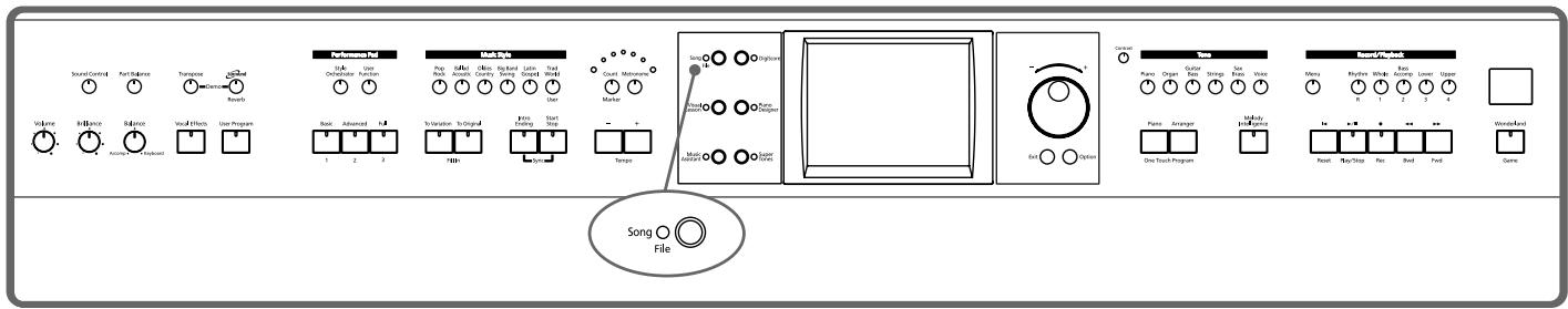 ROLAND KR-117 - ■ Formatting Media (Format) - 1