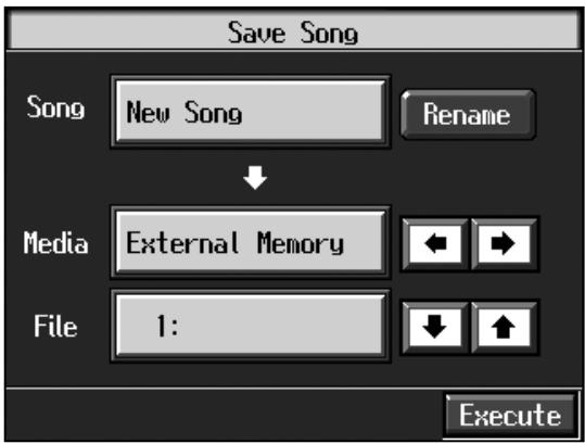 ROLAND KR-117 - Preparations for Saving Data - 1