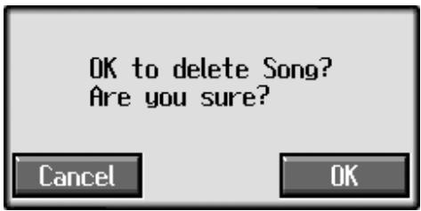 ROLAND KR-117 - If the Following Screen Appears - 1