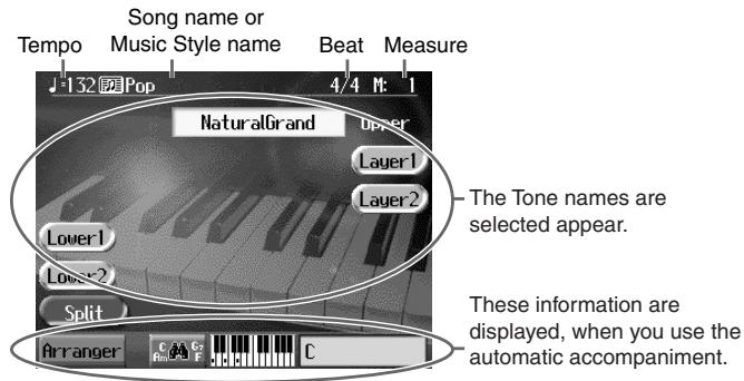 ROLAND KR-117 - Basic Screen - 1