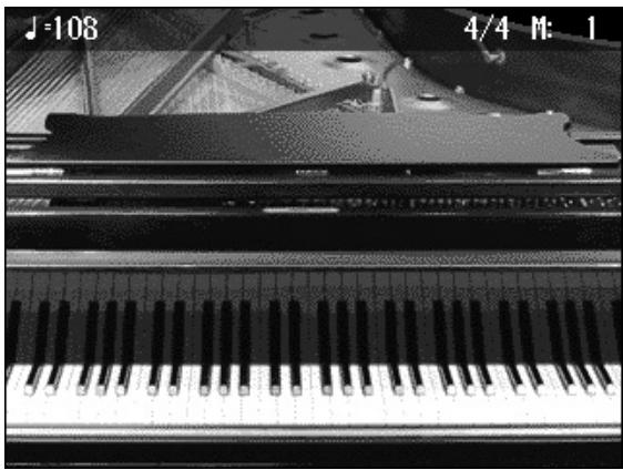 ROLAND KR-117 - Press the One Touch Program [Piano] button. - 1