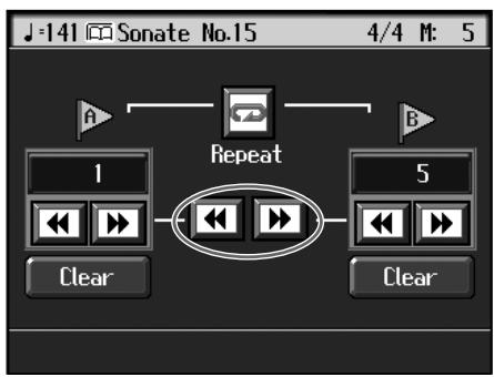 ROLAND KR-117 - Moving Markers A and B without Changing the Interval Between Them - 1