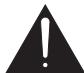 ROLAND KR-117 - CAUTION - 1