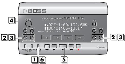 BOSS DIGITAL RECORSOER MICRO BR 037-1:00/132.6 00:01:05-13.6 MTC MPT INPUT TTH TTP TTP TTH GUTTER IN OUTPUT 1 6 2 3 4 5 6 7 8 9 10 11 12 13 14 15 16