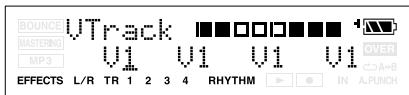 BOUNCE MASTERING MP3 UTrack U1 U1 U1 U1 OVER A+B EFFECTS L/R TR 1 2 3 4 RHYTHM IN A.PUNCH