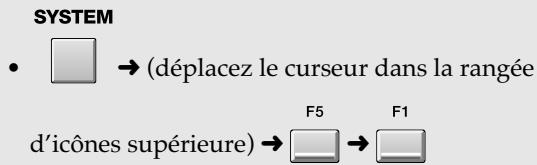 ROLAND MV-8000 - Quand le message « initialize sure? » apparait: - 2