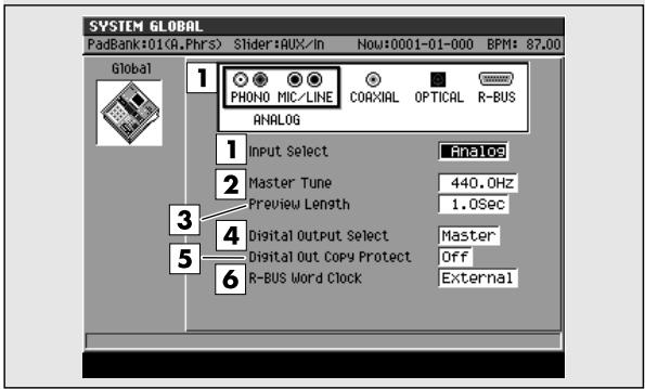 ROLAND MV-8000 - Touches de fonction (f) - 1