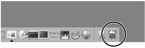 ROLAND MV-8000 - Arrêt de la liaison avec l'ordinateur - 3