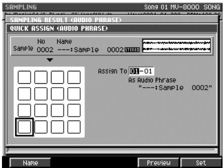 ROLAND MV-8000 - Utilisation de fichiers audio wav/aiff - 4