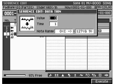 ROLAND MV-8000 - Extraction discrète de données (data thin) - 1