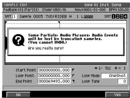 ROLAND MV-8000 - F5 appuyez sur (execute). - 1