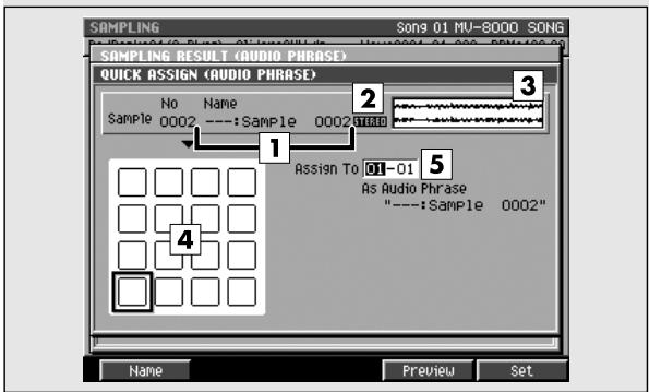 ROLAND MV-8000 - QUICK ASSIGN (AUDIO PHRASE) - 1