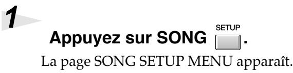 ROLAND MV-8000 - Création d'un nouveau morceau - 2
