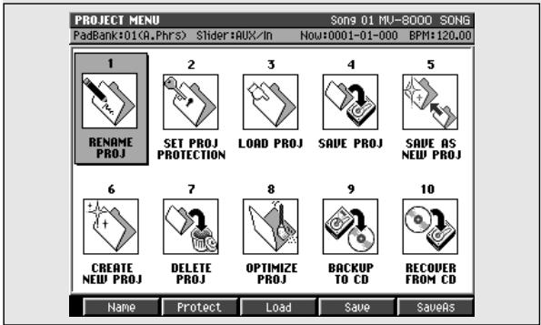 ROLAND MV-8000 - Touches de fonction (f) - 3