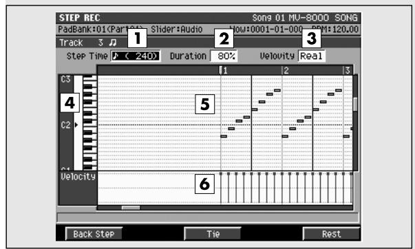 ROLAND MV-8000 - STEP REC (MIDI) - 1