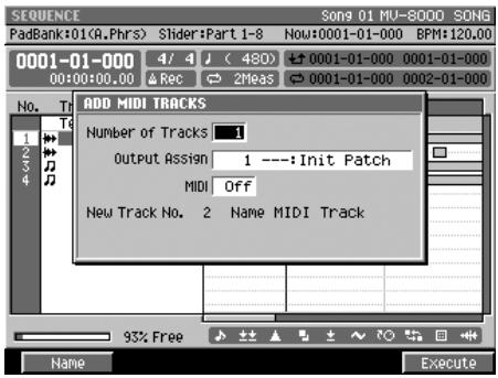 ROLAND MV-8000 - Appuyez sur - 4