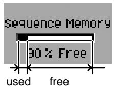 ROLAND MV-8000 - Sequence memory (mémoire) - 1