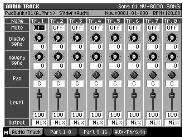 ROLAND MV-8000 - Sortie des données audionumériques par le r-bus ou par la sortie multi analogique - 1