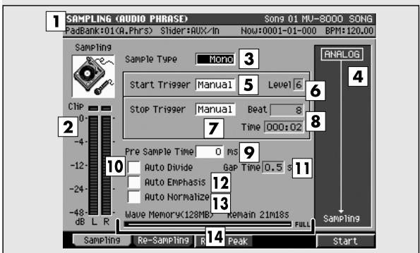 ROLAND MV-8000 - Phrase audio - 1