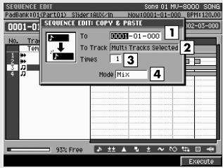 ROLAND MV-8000 - Description des éléments de menu - 2