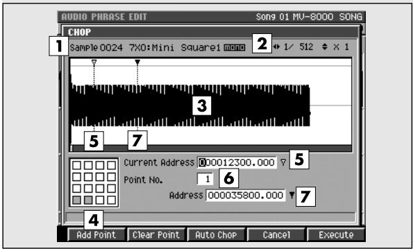 ROLAND MV-8000 - Menu - 1