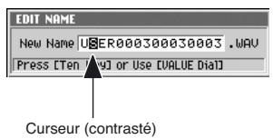 ROLAND MV-8000 - Saisie de texte - 1