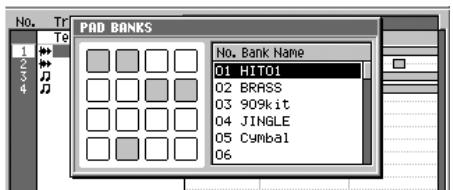 ROLAND MV-8000 - Changement de banque de pads - 2