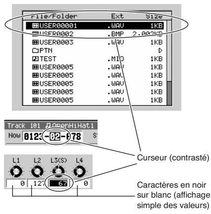 ROLAND MV-8000 - Déplacement du curseur - 2