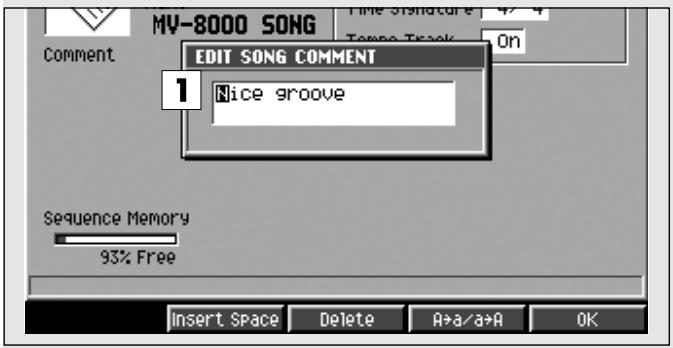 ROLAND MV-8000 - Inspace (insertion d'espace) - 4