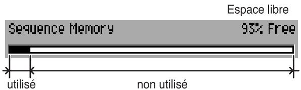 ROLAND MV-8000 - Sequence memory (capacité mémoire séquences) - 1