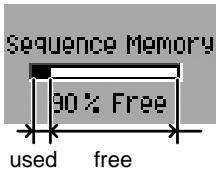 ROLAND MV-8000 - Sequence memory (mémoire) - 1