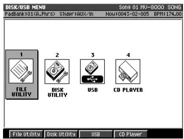 ROLAND MV-8000 - Disk/usb - 2