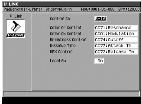 ROLAND MV-8000 - Paramétrage du v-link - 3