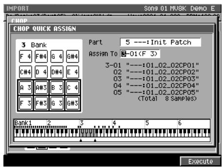 ROLAND MV-8000 - Définissez le paramètre current address. - 3