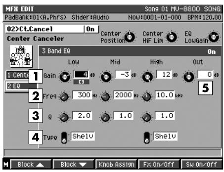 ROLAND MV-8800 - EQ (3 Band EQ) - 1