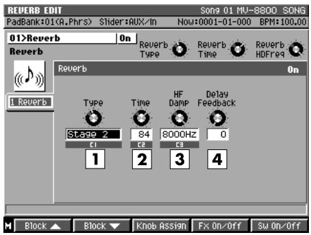 ROLAND MV-8800 - Reverb - 1