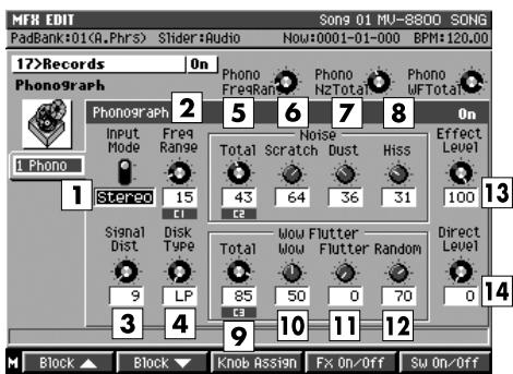 ROLAND MV-8800 - MEMO - 1