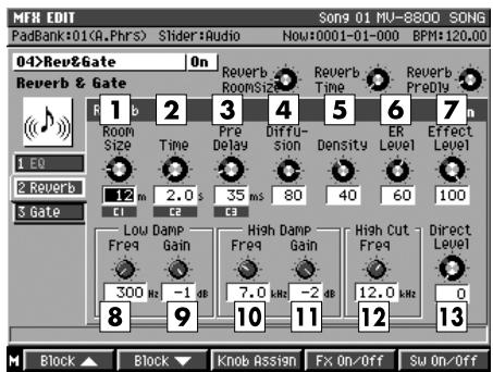 ROLAND MV-8800 - Reverb - 1