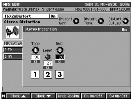 ROLAND MV-8800 - Stereo Distortion - 1
