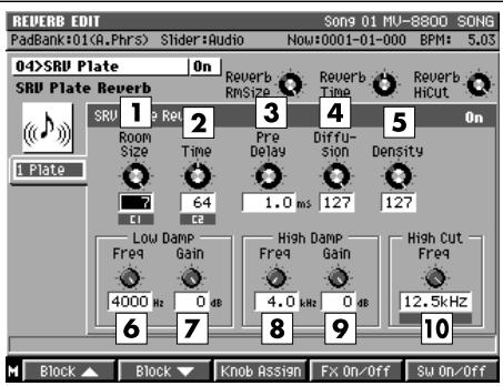 ROLAND MV-8800 - Delay Feedback - 1