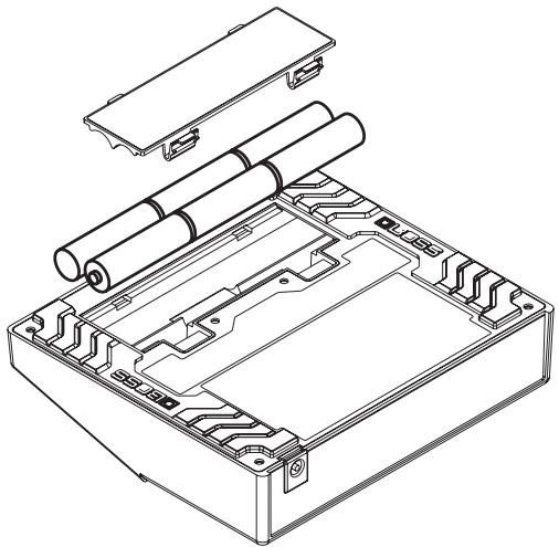 ROLAND RE-20 - Installing Batteries - 1