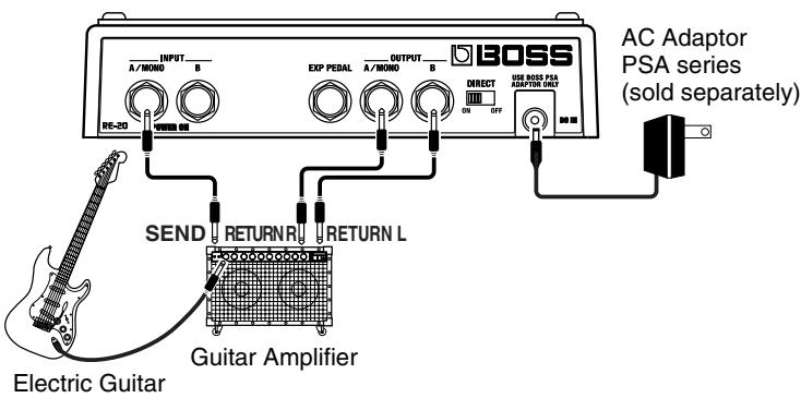 ROLAND RE-20 - Mono Send/Stereo Return - 1