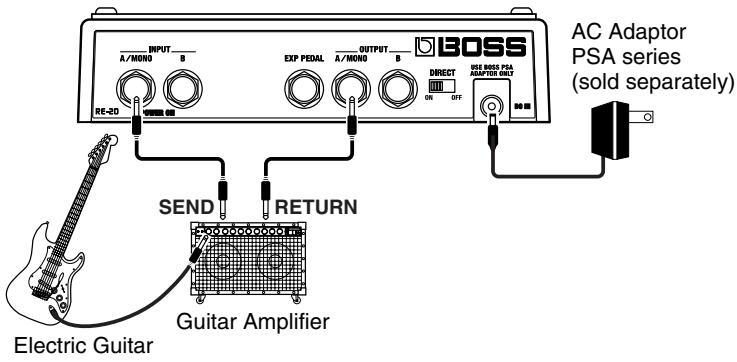 ROLAND RE-20 - Mono Send/Mono Return - 1