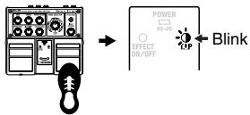 ROLAND RE-20 - Setting the Delay Time with the TAP Pedal (Tap Delay Time) - 1
