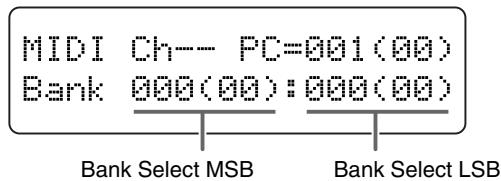 ROLAND RG-3 - Sending Tone Change Messages (Program Change/Bank Select MSB/Bank Select LSB) - 1