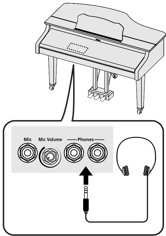 ROLAND RG-3 - Connecting Headphones - 1