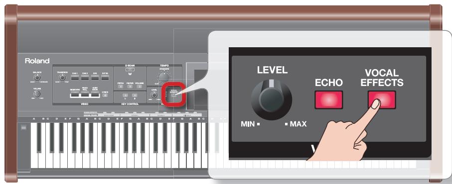 ROLAND RK-500 - Applying effects to your voice - 1