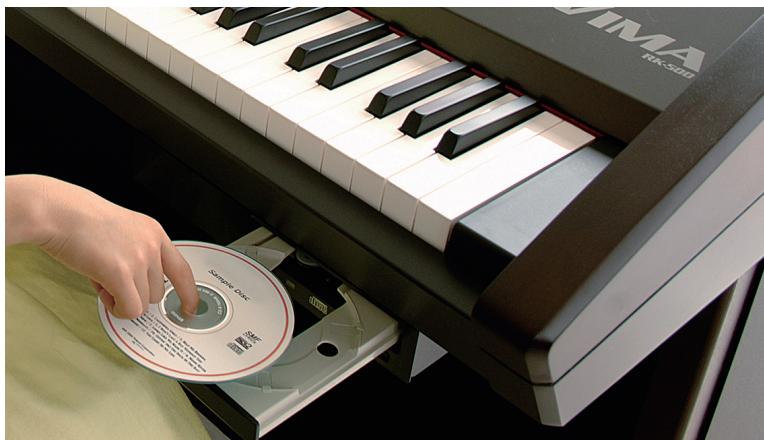 ROLAND RK-500 - Playing back songs from a CD - 2