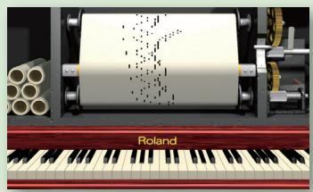 ROLAND RK-500 - Piano roll - 1