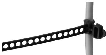 ROLAND RMP-12 - Fasten the cable tie around the cable. - 1